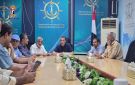 مناقشة التعاون المشترك بين مصلحة الضرائب والجمارك ومؤسسة موانئ البحر الأحمر اليمنية