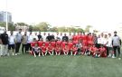 وزير الشباب والرياضة يزور تدريبات المنتخب الوطني الأول لكرة القدم استعدادا لخليجي 27