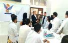 تفقد سير العملية التعليمية بكلية الطب وأداء عيادات الأسنان بجامعة إب