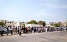 وقفة احتجاجية لمنتسبي جامعة حضرموت للمطالبة بحقوقهم