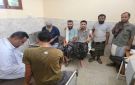 مستشفى صلاح الدين العسكري بالبريقة يستقبل المتبرعين بالدم