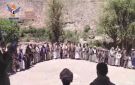 وقفات حاشدة بمأرب مباركة للانتصارات واحتفاء بثورة ٢١ سبتمبر - ye